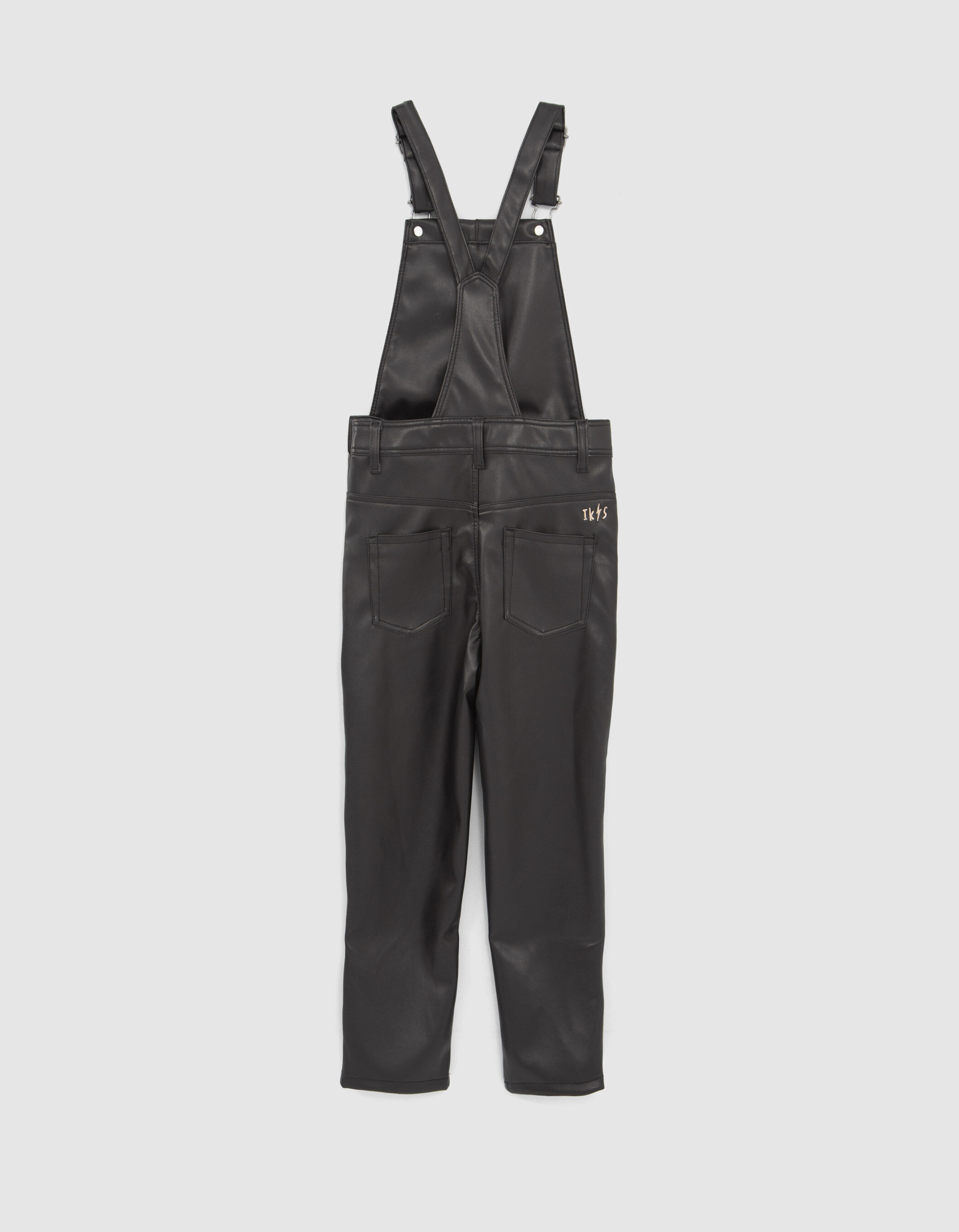 Girls new arrivals black dungarees