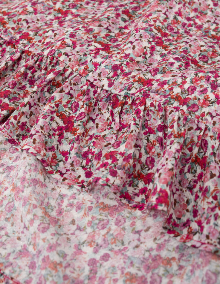Top fucsia floral niña-6