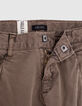 Boys&rsquo; dark khaki combat trousers-6