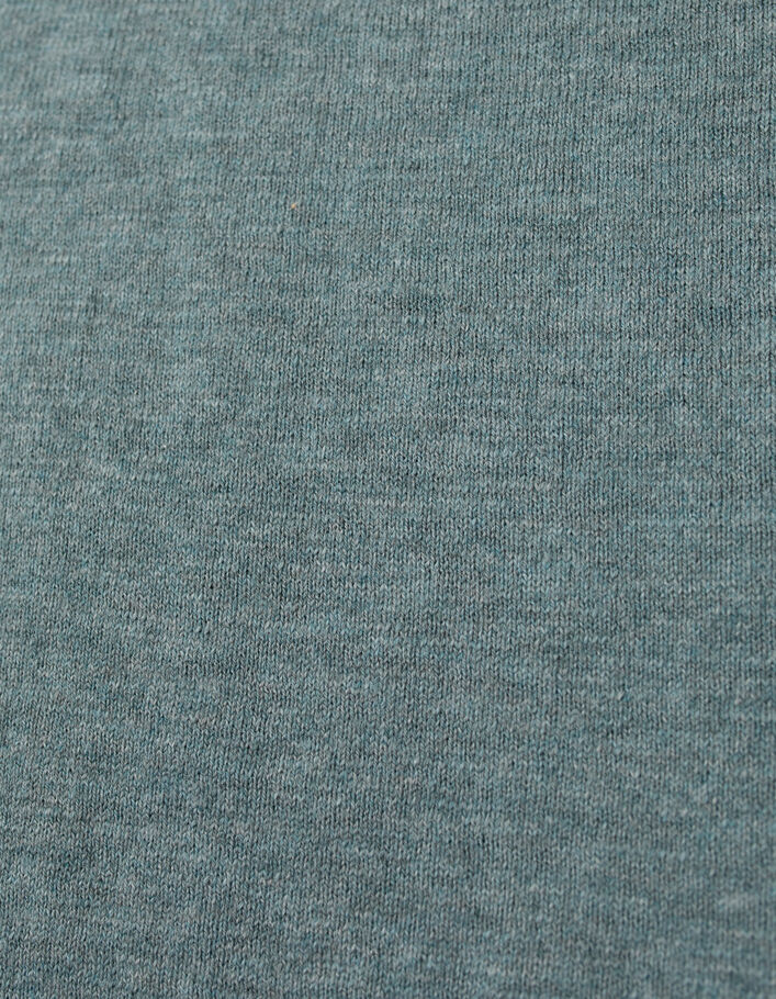 Gebreide trui underwater-kleur Tunesische kraag Heren - IKKS