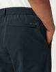 Men&rsquo;s navy seersucker JOGGER trousers-4