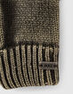 Bronzen handschoenen ribtricot washed effect jongens -2