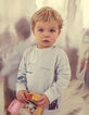 Blauer Sweater mit Festival-Motiv für Babyjungen -5
