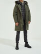 Parka longue dark kaki militaire WATERPROOF Homme-1