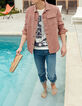 Chaqueta vaquera coral Hombre-7