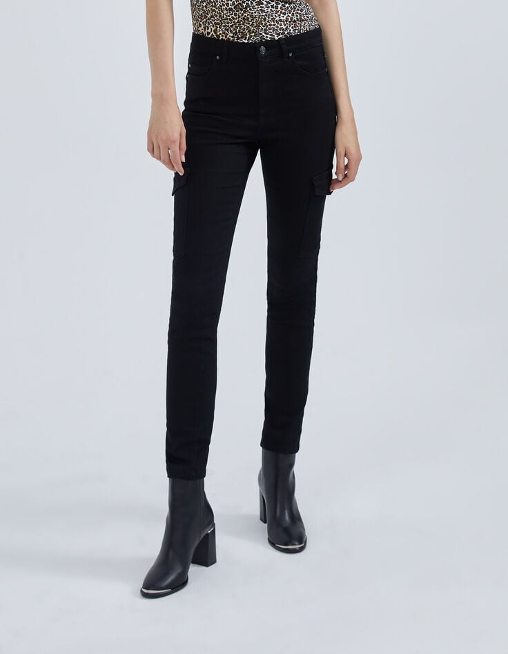 Women’s black combat sculpt-up slim jeans-5 Women’s black combat sculpt-up slim jeans-5