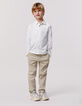 Beige Jungen-Chinohose-2