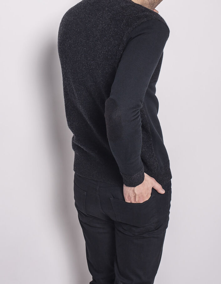 Men's black sweater-3