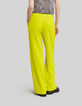 Women's lime green suit trousers-3