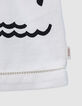 Short blanc imprimé maxi motifs fille-8