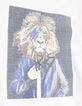 T-shirt blanc coton bio visuel homme-lion garçon-5