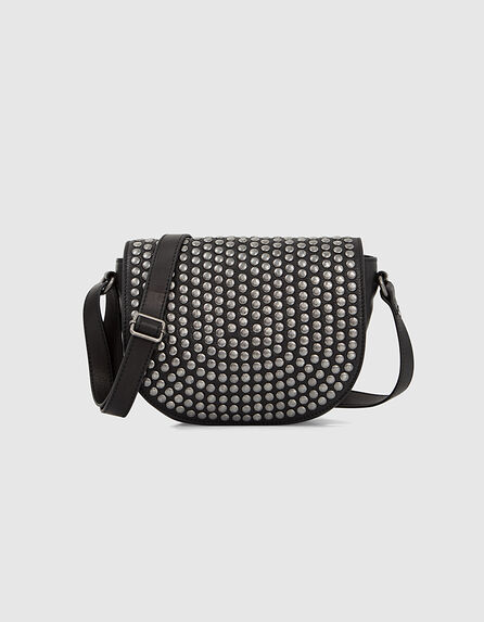 The Rock Small Waiter women’s all-over stud saddle bag