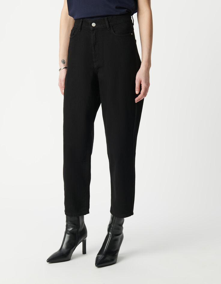 Vaqueros negros rectos 7/8 de Mujer-3 Vaqueros negros rectos 7/8 de Mujer-3