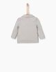 Baby boys' grey semi-plain suit jacket-3