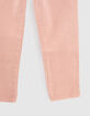 Girls’ powder pink mom jeans-4