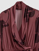 Women's burgundy floral maxi midi dress-8