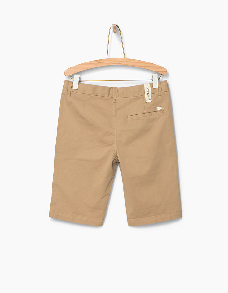 Bermuda chino camel fonc&eacute; gar&ccedil;on -4