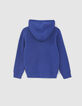 Blauer Jungen-Strickpullover mit Bulldoggendesign-4