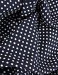 Camisa SLIM azul marino LENZING™ ECOVERO™ lunares hombre-9