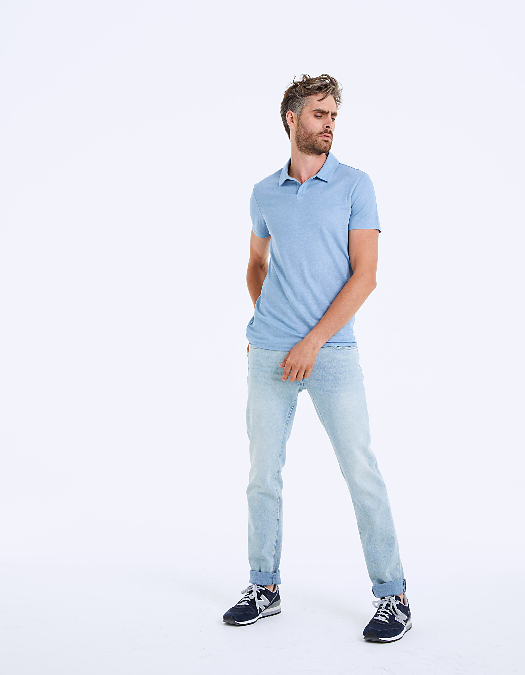 Viscose polo on sale