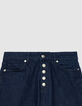 Women’s raw Janis straight jeans with visible buttons-2