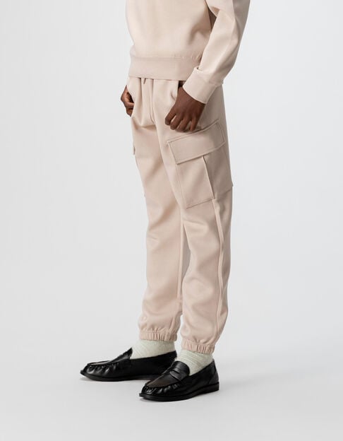 Boys’ beige cargo joggers - IKKS