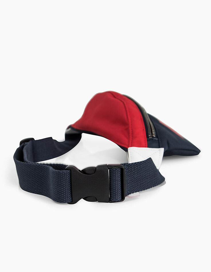 Riñonera navy, blanco y rojo WAY niño -4