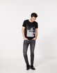 Antracietgrijze SKINNY jeans Casa IKKS BETTER Heren-6