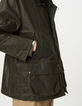 Herrenparka aus gewachstem Stoff-7