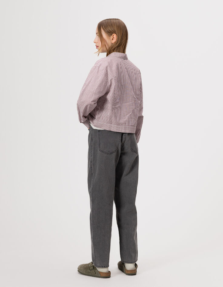 Girls’ grey gaucho jeans-2