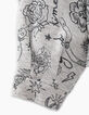 Girls’ medium grey marl rock drawing sweatshirt-7