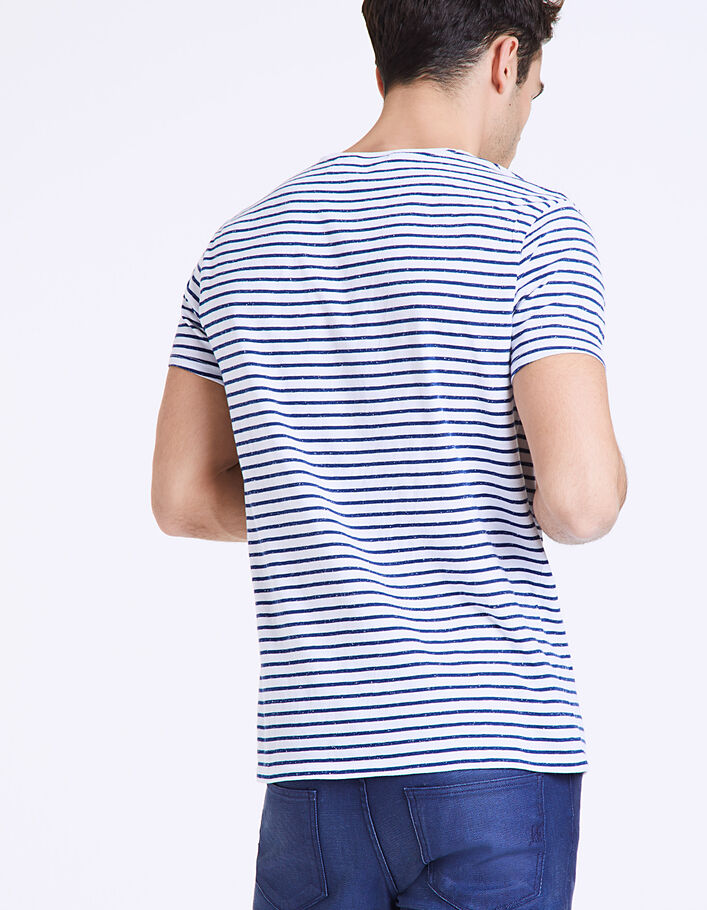 Men's striped dupioni sailor T-shirt - IKKS