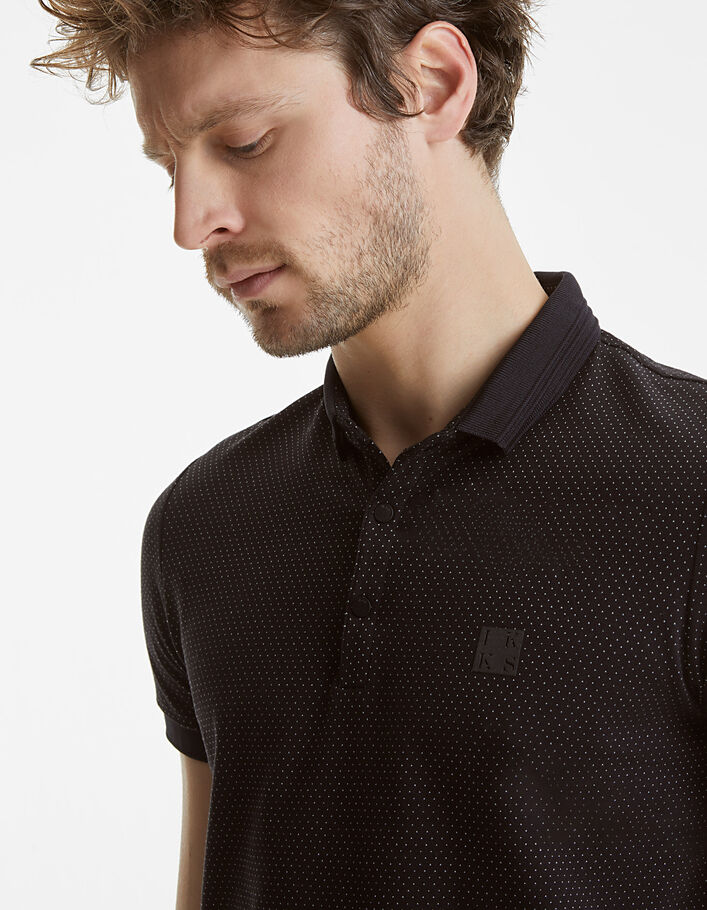 Polka Dot Polo Shirt