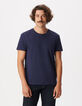 T-shirt col rond marine ABSOLUTE DRY Homme-1