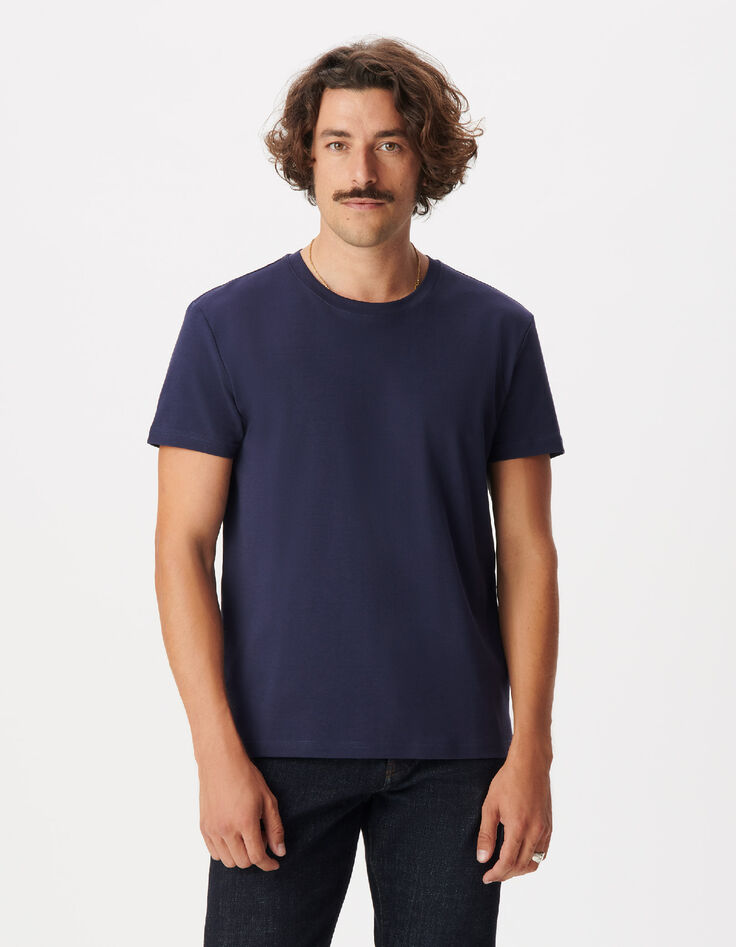 T-shirt col rond marine ABSOLUTE DRY Homme-1