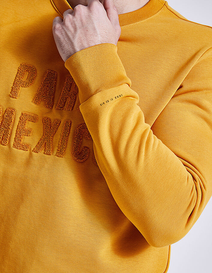 Men's yellow sweatshirt - IKKS
