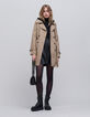Women’s trench coat, removable hood and facing-1