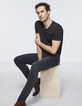 Antracietgrijze SKINNY jeans Ian Heren-1