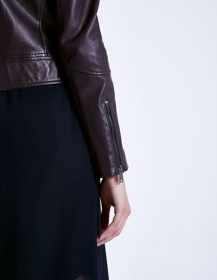 Women’s leather jacket - IKKS