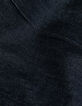 Jean flare brut taille haute plis cousus devant Femme-8