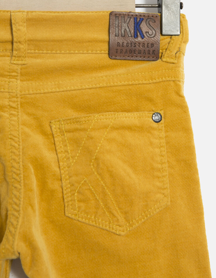 Pantalón amarillo niño-5