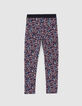 Leggings reversibles estrellas azul marino ni&ntilde;a-4