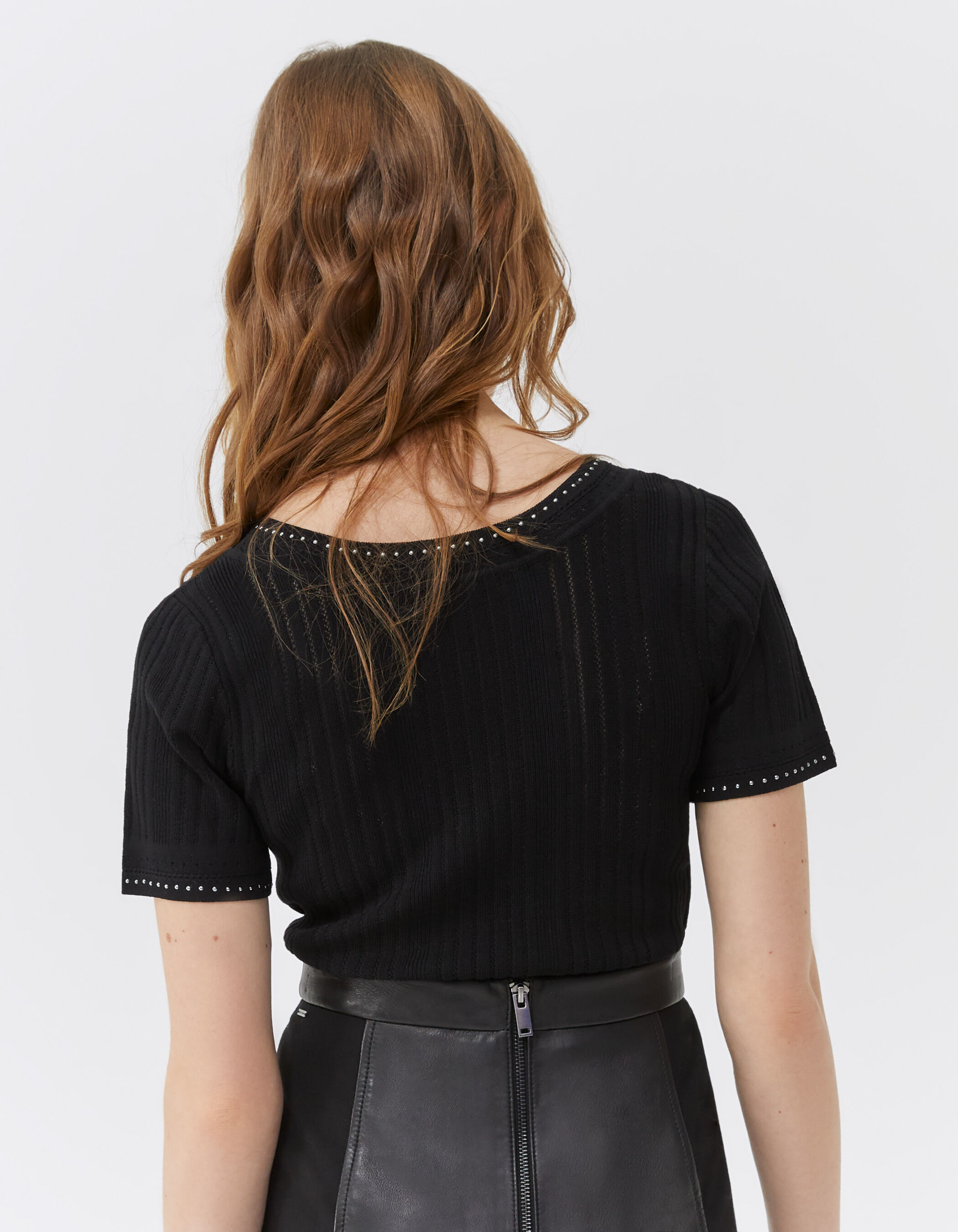 Pull noir best sale ikks femme