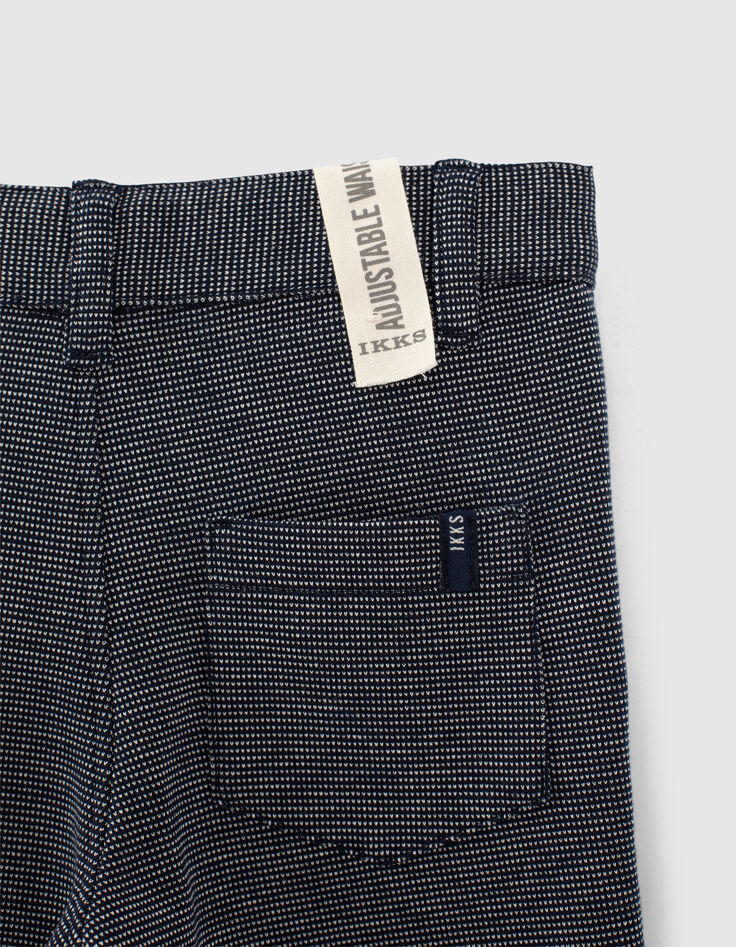 Bermuda chino navy faux-uni bébé garçon-5 Bermuda chino navy faux-uni bébé garçon-5