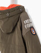 Kaki parka babyjongens -4