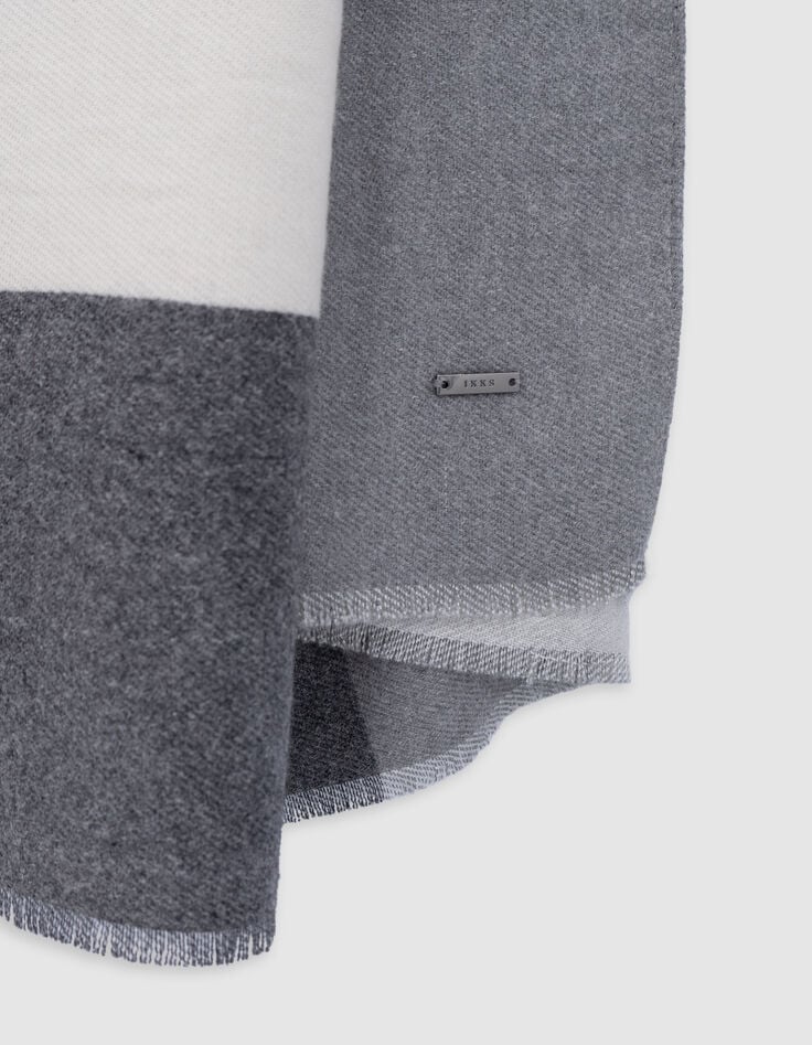 Bufanda de asfalto con logotipo IKKS Homme-5