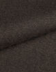 Bruin gebreid poloshirt met lange mouwen voor heren-4