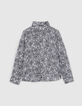 Camisa blanco roto estampado étnico niño-1