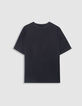 Men’s navy short-sleeved crew neck T-shirt-5