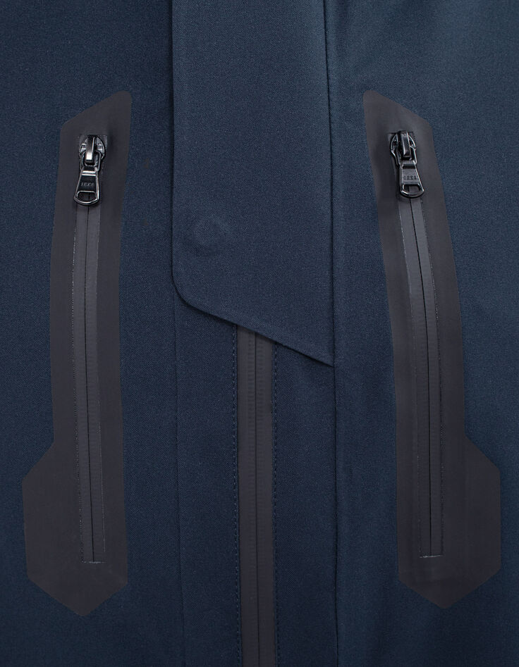 Parka marine IKKS x INVENTIVE CITI Homme-4 Parka marine IKKS x INVENTIVE CITI Homme-4